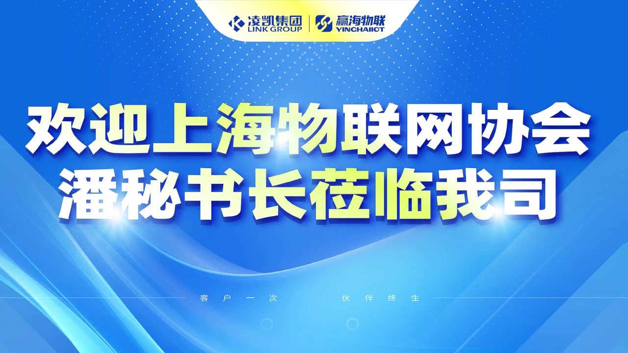 上海物联网协会秘书长来我司现场图